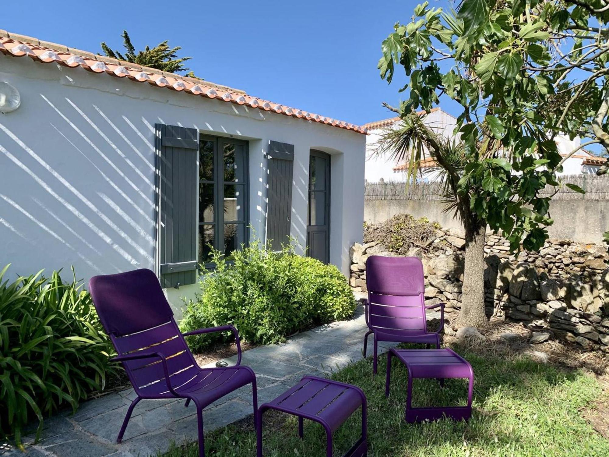 Maison Renovee Pres Plage, 6 Couchages, Terrasse, Bbq, Parking, Internet Inclus - Fr-1-224B-588 Noirmoutier-en-l'Ile Dış mekan fotoğraf